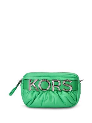 Michael Michael Kors sac à bandoulière à plaque logo - Vert