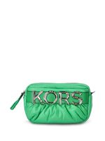 Michael Michael Kors sac à bandoulière à plaque logo - Vert