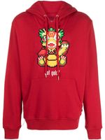 Mostly Heard Rarely Seen 8-Bit hoodie Got Gold en coton - Rouge - thumbnail