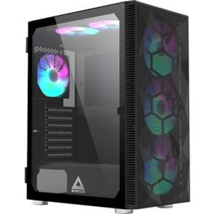 Montech X3 Mesh Midi-Tower RGB Tempered Glass Zwart