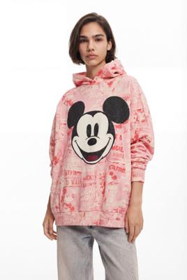 Mickey Mouse sweatshirt met koord - RED - S
