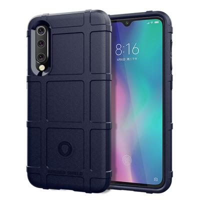 Schokbestendig Rugged Shield volledige dekking beschermende siliconen case voor XiaoMi 9 SE (blauw)