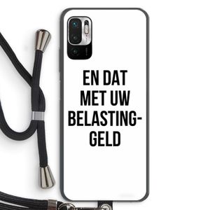 Belastinggeld: Xiaomi Redmi Note 10 5G Transparant Hoesje met koord