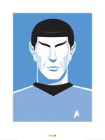 Kunstdruk Star Trek Pop Spock 50th Anniversary 60x80cm - thumbnail