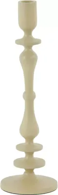 Light & Living kandelaar metaal yahvi 10x35cm zand