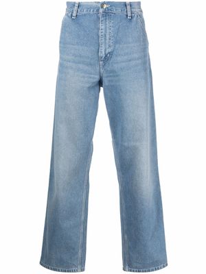 Carhartt WIP jean Simple à coupe droite - Bleu