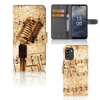 Nokia G60 Telefoonhoesje met foto Bladmuziek - thumbnail