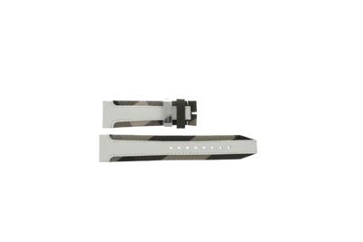 Horlogeband Burberry BU9019 Leder Multicolor 20mm
