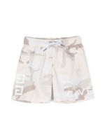 Givenchy Kids short de bain à imprimé camouflage - Tons neutres - thumbnail