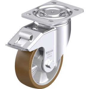 Blickle LH-ALB 150K-FI Plaatstalen zwenkwiel Wieldiameter: 150 mm Draagvermogen (max.): 650 kg 1 stuk(s)