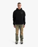 Croyez Stitched Heart Hoodie Heren Zwart - Maat XS - Kleur: Zwart | Soccerfanshop