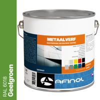 Afinol Metaalverf Geelgroen (RAL 6018) 2,5 liter