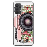 Samsung Galaxy A32 4G siliconen telefoonhoesje - Hippie camera