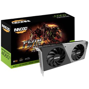 Inno 3D Nvidia GeForce RTX 4060 Ti Videokaart 8 GB GDDR6-RAM PCI-Express, HDMI, DisplayPort