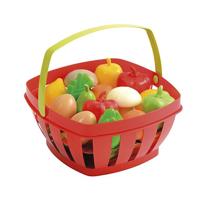 Ecoiffier 100% chef groenten en fruit in mand