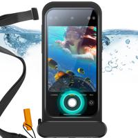 iPhone 15 Pro Max/14 Pro Max Waterproof Phone Pouch Pro Black