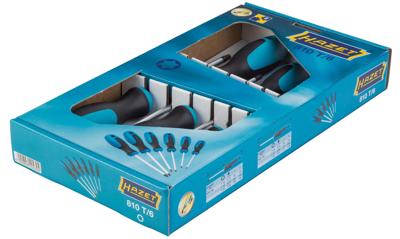 HAZET schroevendraaier set "810t/6" screwdriver set torx