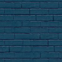 Noordwand Behang Good Vibes Brick Wall blauw - thumbnail