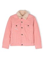 Diesel Kids veste Jresky en velours côtelé - Rose