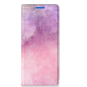 Bookcase OPPO Reno 6 Pro Plus 5G Pink Purple Paint