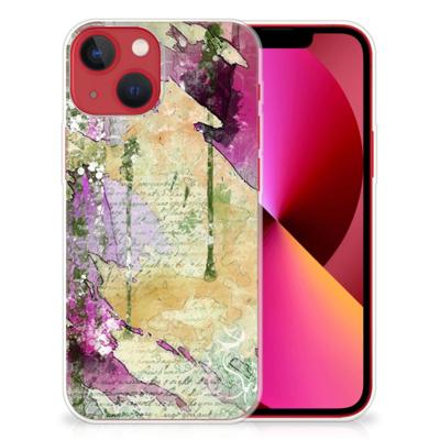 Smartphone hoesje Apple iPhone 13 Letter Painting Smartphone hoesje Apple iPhone 13 Letter Painting
