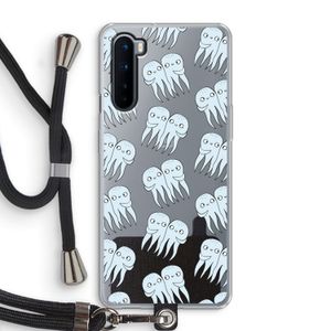 Octopussen: OnePlus Nord Transparant Hoesje met koord