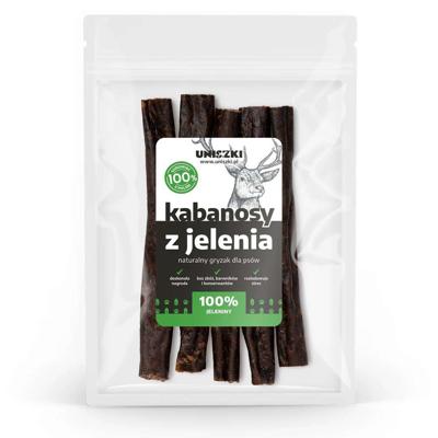 UNISZKI Venison sticks - traktatie voor hond - 100g