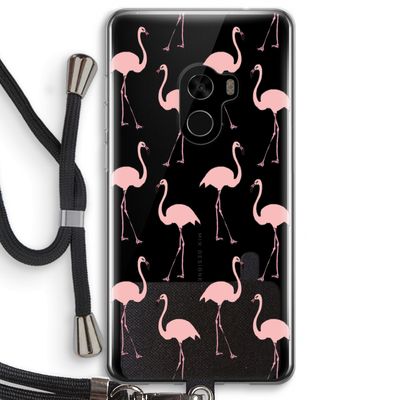 Anything Flamingoes: Xiaomi Mi Mix 2 Transparant Hoesje met koord