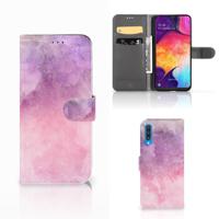 Hoesje Samsung Galaxy A50 Pink Purple Paint