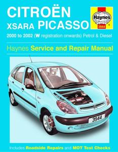 Haynes Werkplaatshandboek Citroën Xsara Picasso benzine & diesel (2000 - 2002) 3944