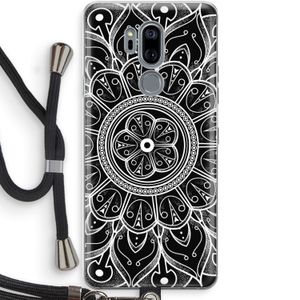 Roses Are Red: LG G7 Thinq Transparant Hoesje met koord