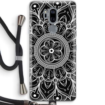 Roses Are Red: LG G7 Thinq Transparant Hoesje met koord