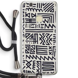 Marrakech print: Huawei Ascend P10 Lite Transparant Hoesje met koord