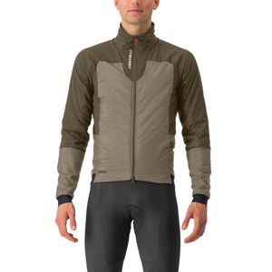 Castelli Fly Thermal lange mouw fietsjack grijs heren S