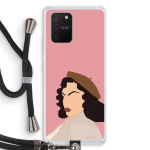 Confidence: Samsung Galaxy S10 Lite Transparant Hoesje met koord