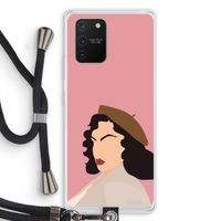 Confidence: Samsung Galaxy S10 Lite Transparant Hoesje met koord Confidence: Samsung Galaxy S10 Lite Transparant Hoesje met koord