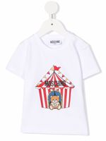 Moschino Kids t-shirt à logo imprimé - Blanc - thumbnail