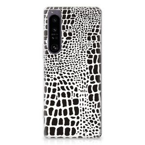 Sony Xperia 1 IV TPU Hoesje Slangenprint