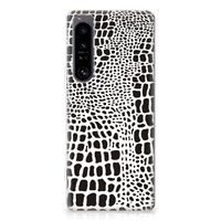 Sony Xperia 1 IV TPU Hoesje Slangenprint - thumbnail