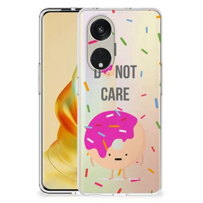 OPPO Reno8 T 5G | Siliconen Case | Donut Roze