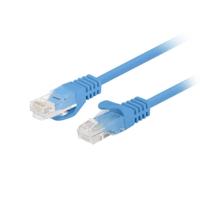 Stevige UTP-netwerkkabel categorie 6 Lanberg PCU6-20CC-0025-B Blauw 25 cm U/UTP (UTP)