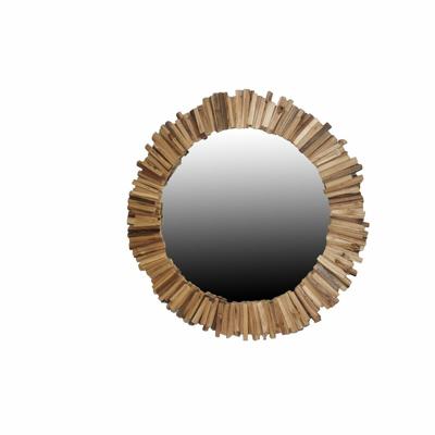 Wandspiegel DKD Home Decor Natuurlijk Boomstammen Alpino 112 x 4 x 112 cm 125 x 4 x 125 cm 128 x 4 x 128 cm