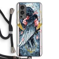 Golden Raven: OnePlus Nord 2 5G Transparant Hoesje met koord