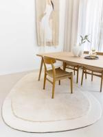 Ferreira de Sa - Stoneshape Cotton White - 160x230 cm Vloerkleed
