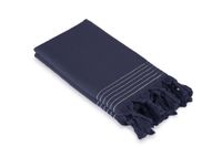 WALRA Gastendoek Soft Cotton Hamam Navy (set 2 stuks) - 30x50 cm