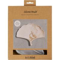 Creativ Company Siliconen vormen, gingko-blad, h: 1,5 cm, l: 18,5 cm, b: 14,8 cm, 1 stuk