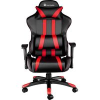 tectake Gamingstoel Bureaustoel - Premium racing style - Zwart/rood - thumbnail