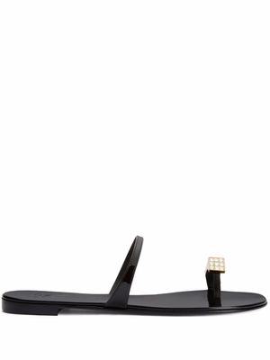 Giuseppe Zanotti sandales Dynamo Ring - Noir