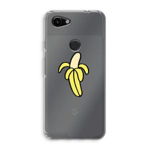Banana: Google Pixel 3a Transparant Hoesje
