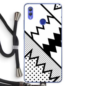 Pop Art #5: Honor Note 10 Transparant Hoesje met koord
